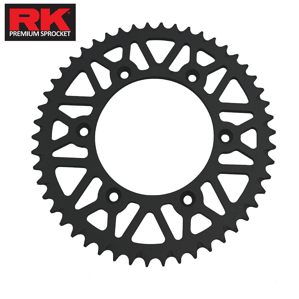 RK Alloy Racing Sprocket - 52T 520P - Black