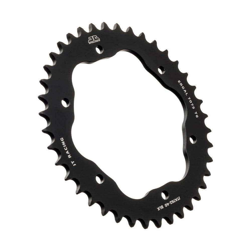 JT Rear Alloy Sprocket - Black - 40T 520P - 760 Or 770 JT Adaptor Required