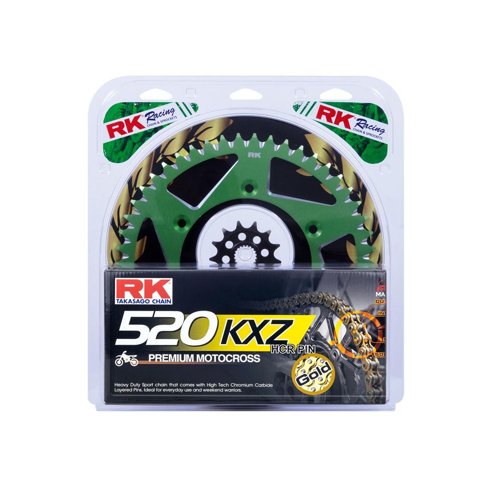 Lite Pack - RK Chain & Sprocket Kit Green 13/48 KX450F 06-25