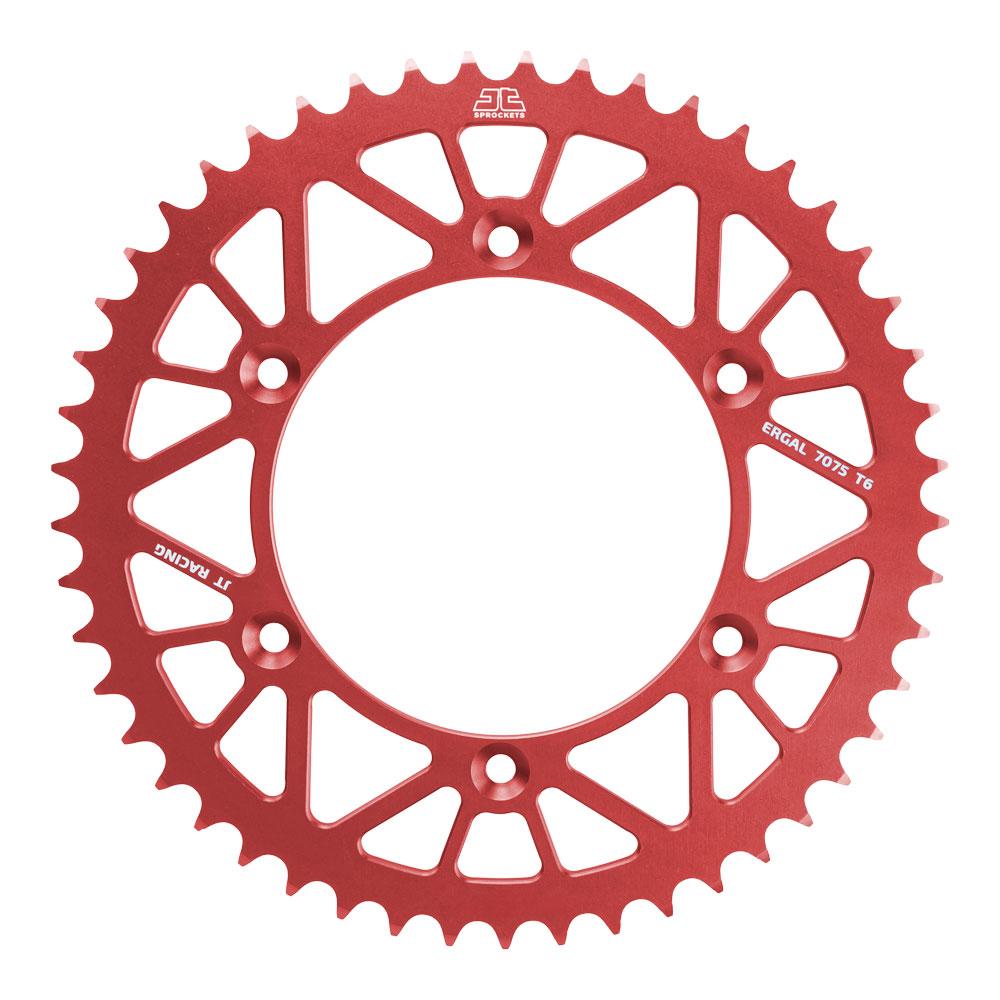 JT Alloy Racelite Sprocket - 52T 520P - Red