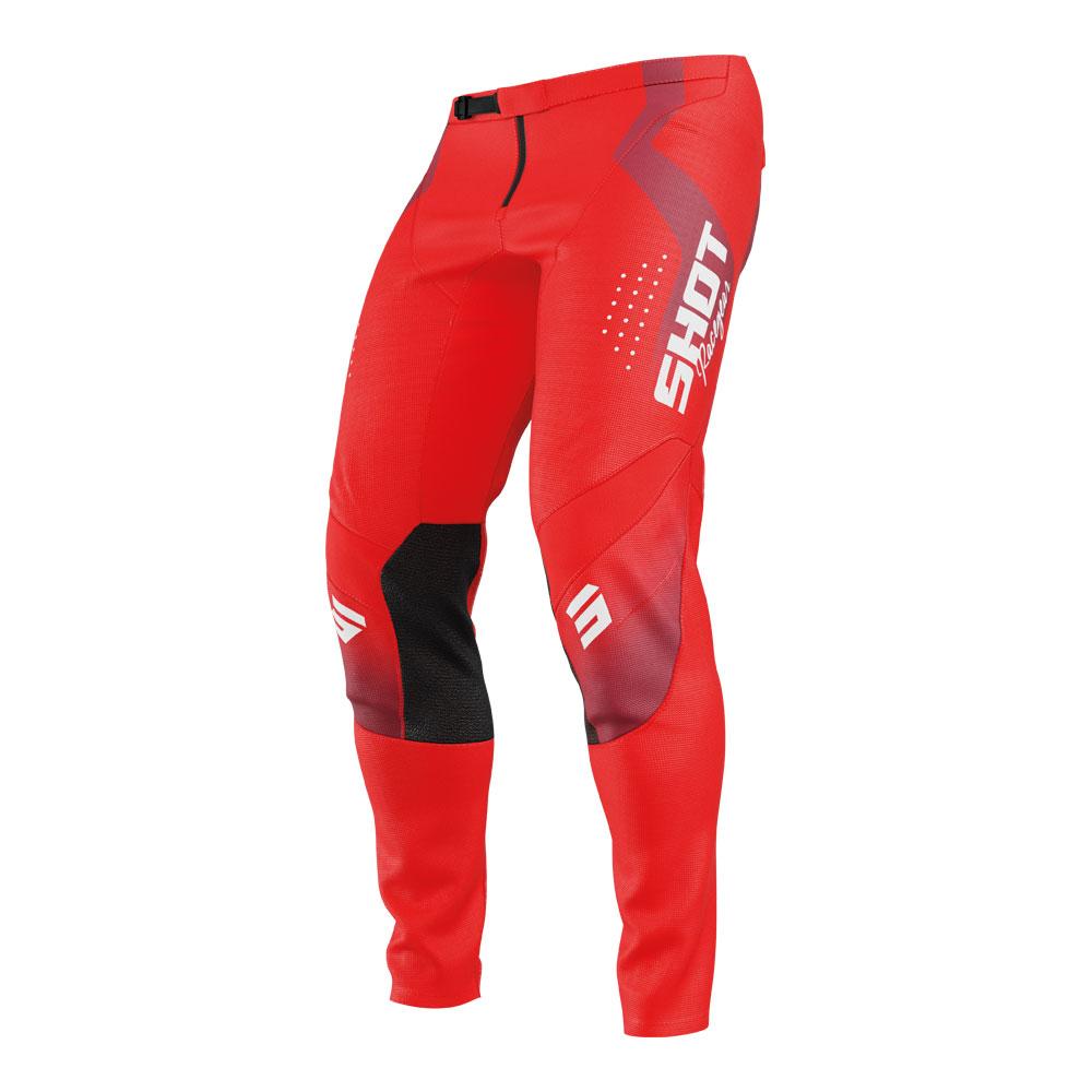 Shot Contact Stream Pants Red