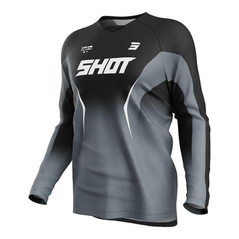 Shot Draw Clash Jersey Black