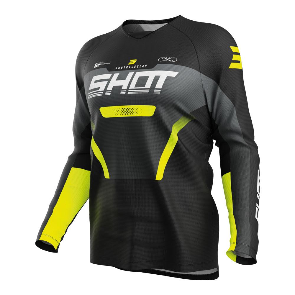Shot Draw Kid Struck Jersey Grey
