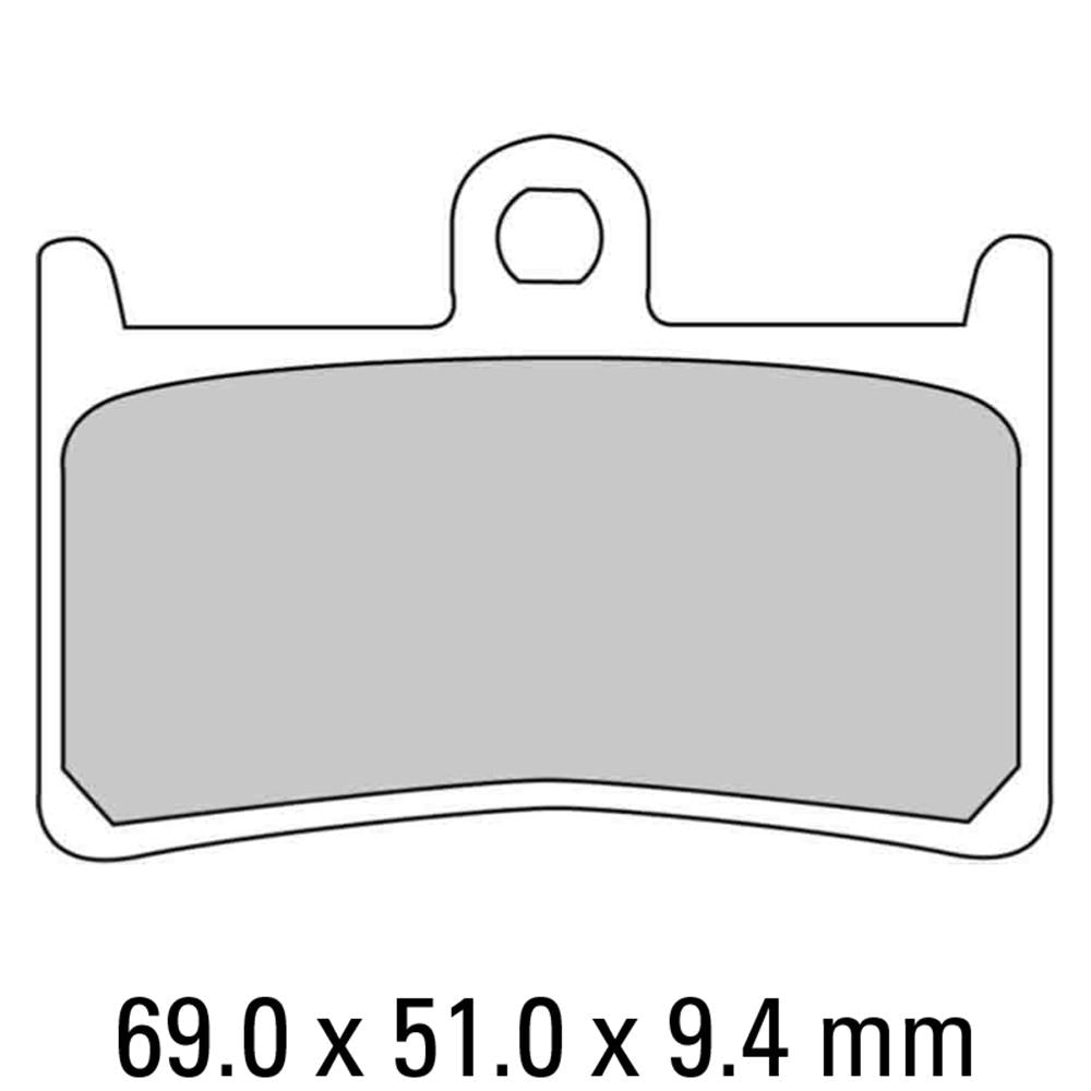 Ferodo Race Brake Disc Pad Set - FDB605 XRAC
