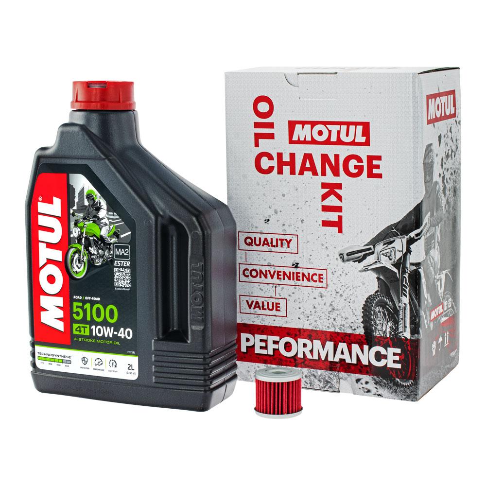 MOTUL Performance Oil Change Kit - Yamaha YZ250F 03-24 YZ450F 03-24