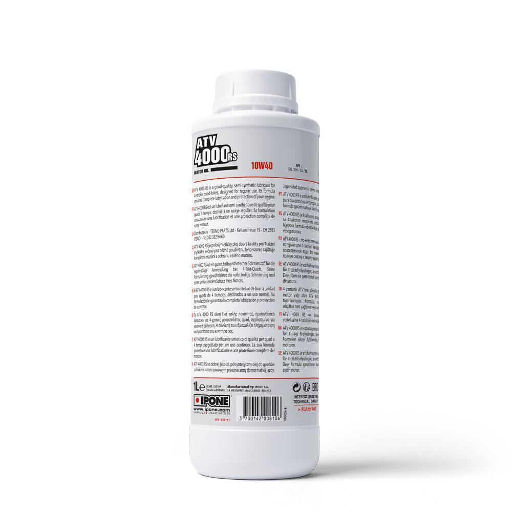 IPONE ATV 4000 RS 10W40 - 1 Litre
