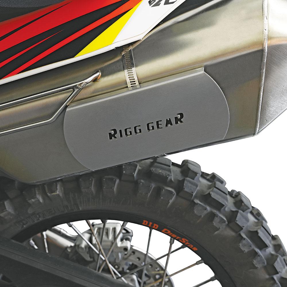 Nelson Rigg Exhaust Heat Shield RG-HS Alloy Clamp On
