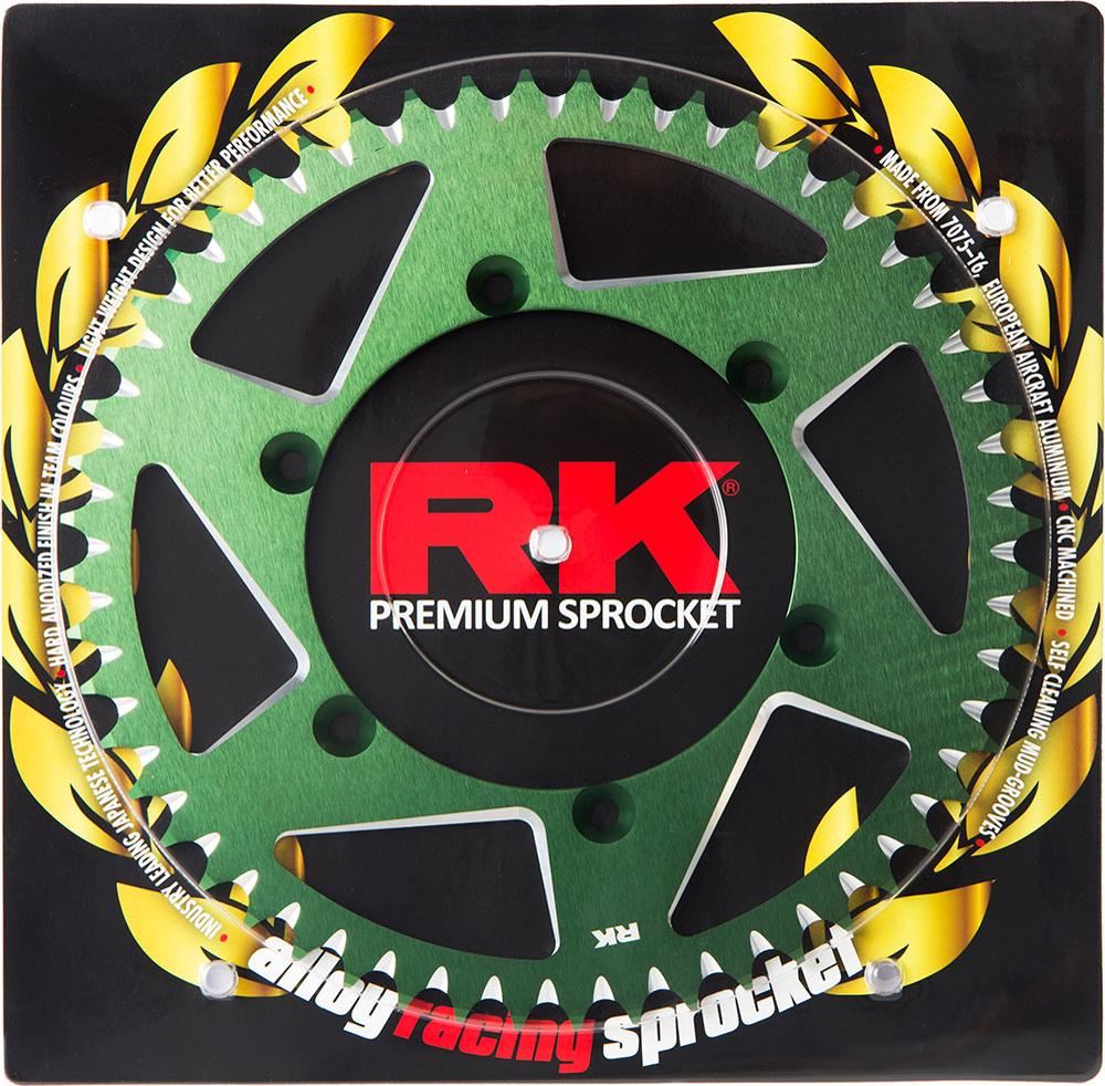RK Alloy Racing Sprocket - 51T 520P - Green