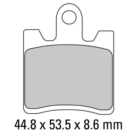 Ferodo Disc Pad Set - FDB2085 ST Sinter Grip Sintered Compound - Road