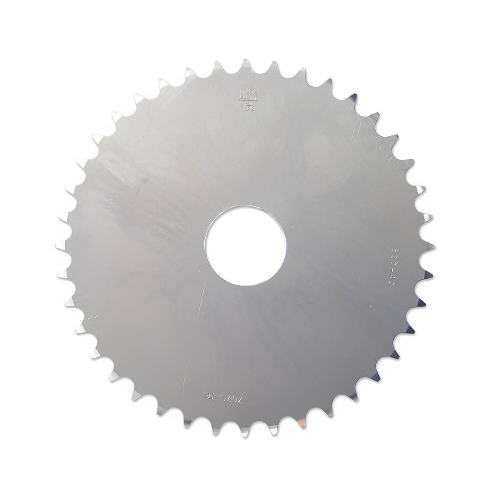 BLANK REAR SPROCKET ALLOY 42T 520P - SILVER