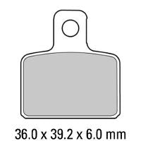 Ferodo Disc Pad Set - FDB2127 SG Sinter Grip Sintered Compound - Off-Road