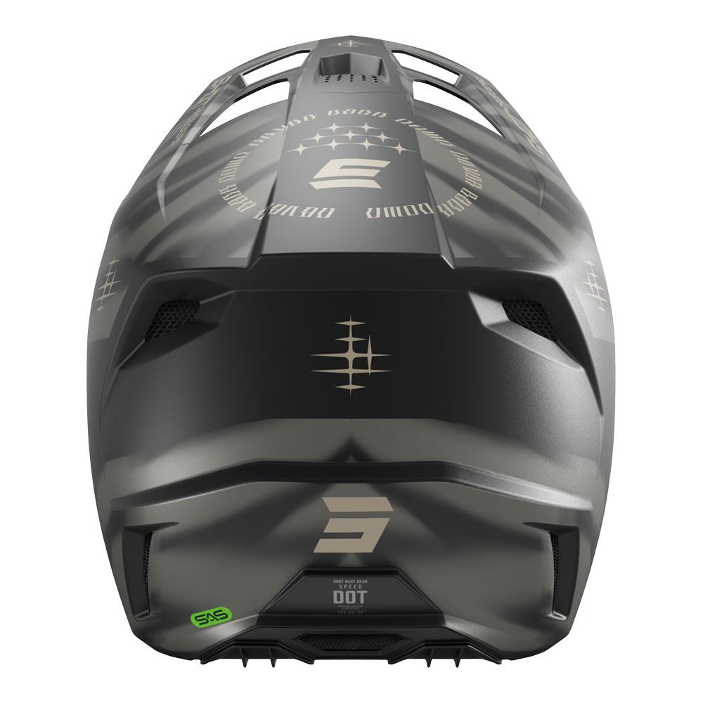 Shot Speed Tiger Helmet Black Matt