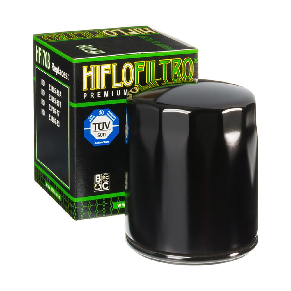 Hiflofiltro Oil Filter - HF170B Black