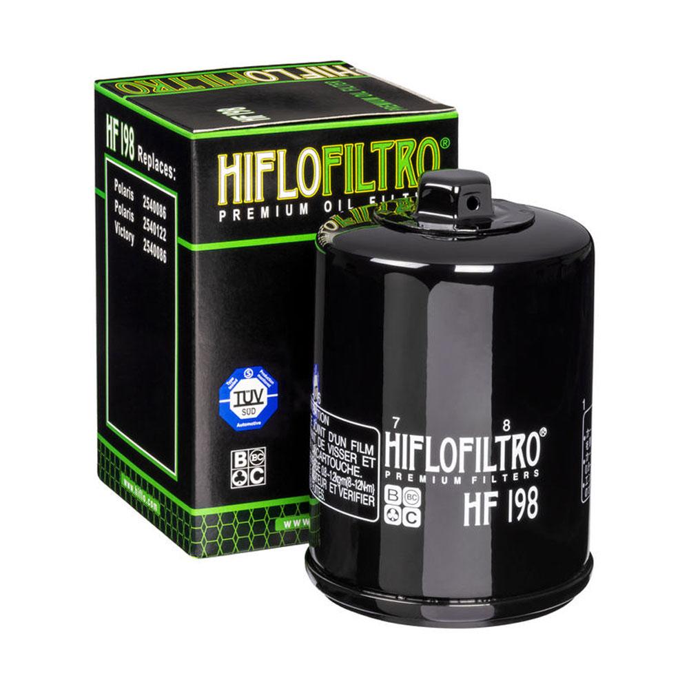 Hiflofiltro Oil Filter - HF198 (With Nut)