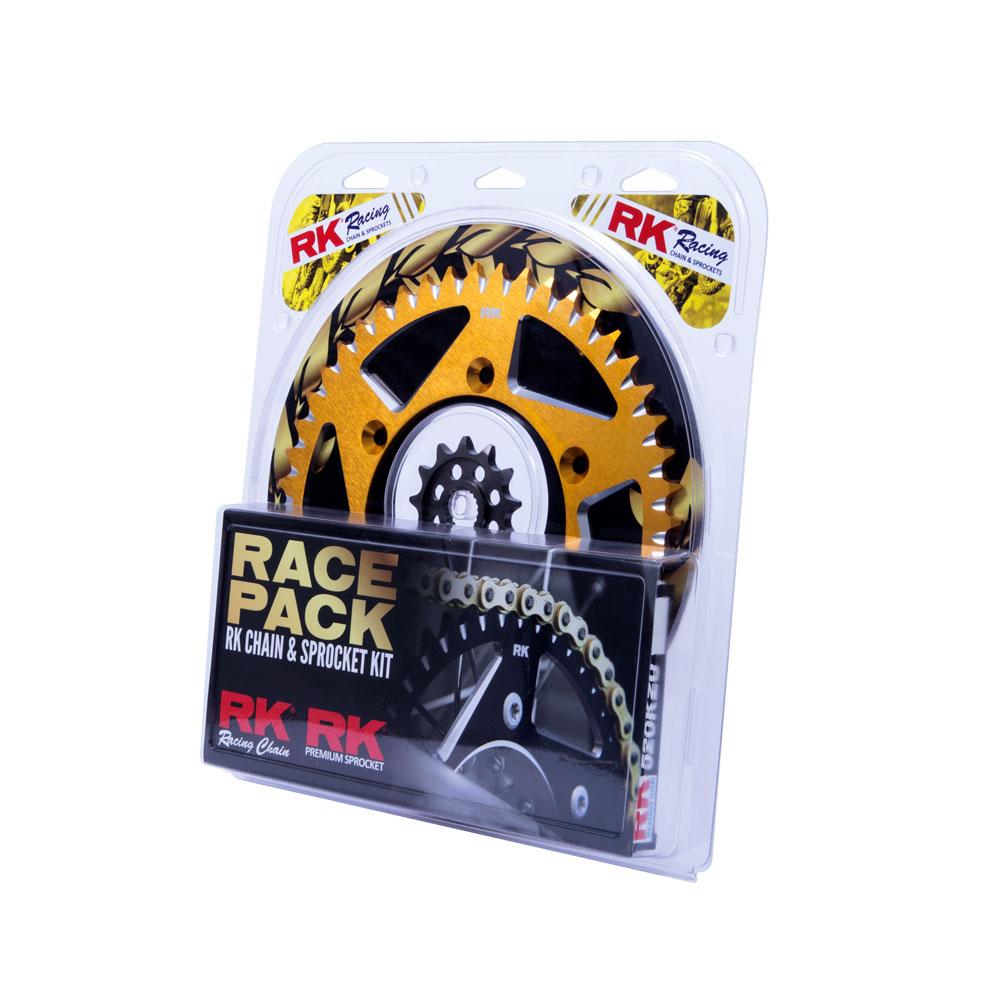 Pro Pack - RK Chain & Sprocket Kit Gold + Gold 13/49 RM-Z250 13-24