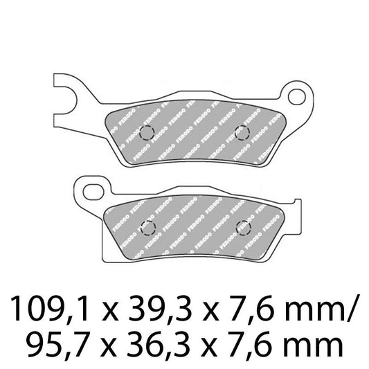 Ferodo Disc Pad Set - FDB2273 SG Sinter Grip Sintered Compound - Off-Road