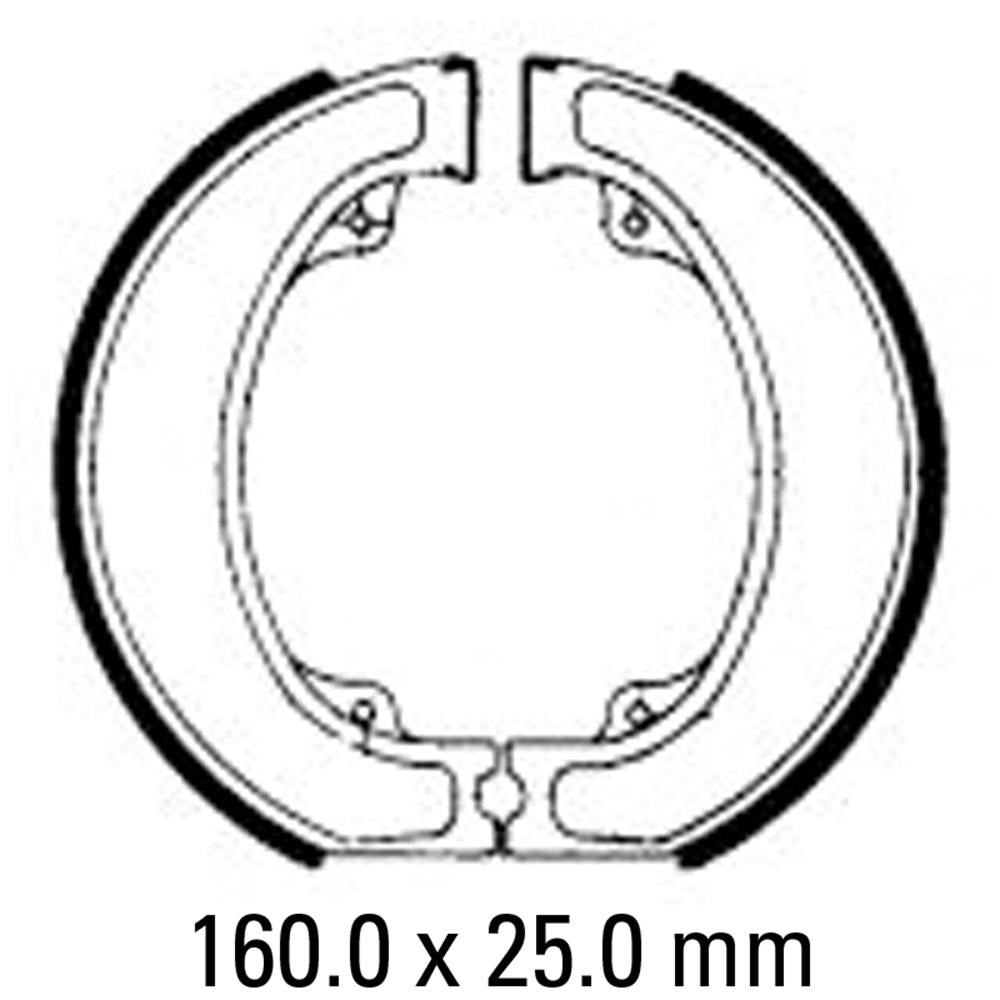 Ferodo Brake Shoe Set - FSB743