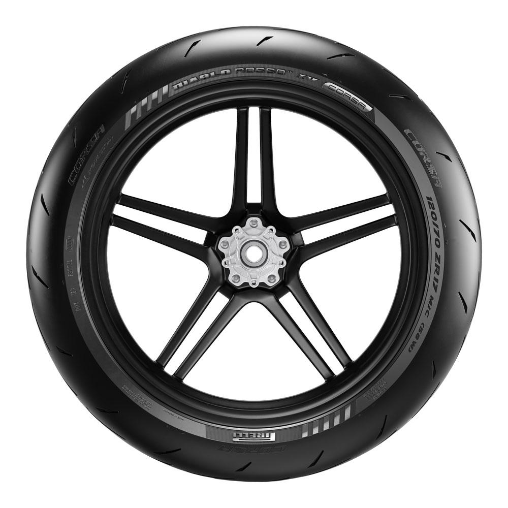 Pirelli Diablo Rosso IV Front 120/70ZR17 M/C (58W) TL