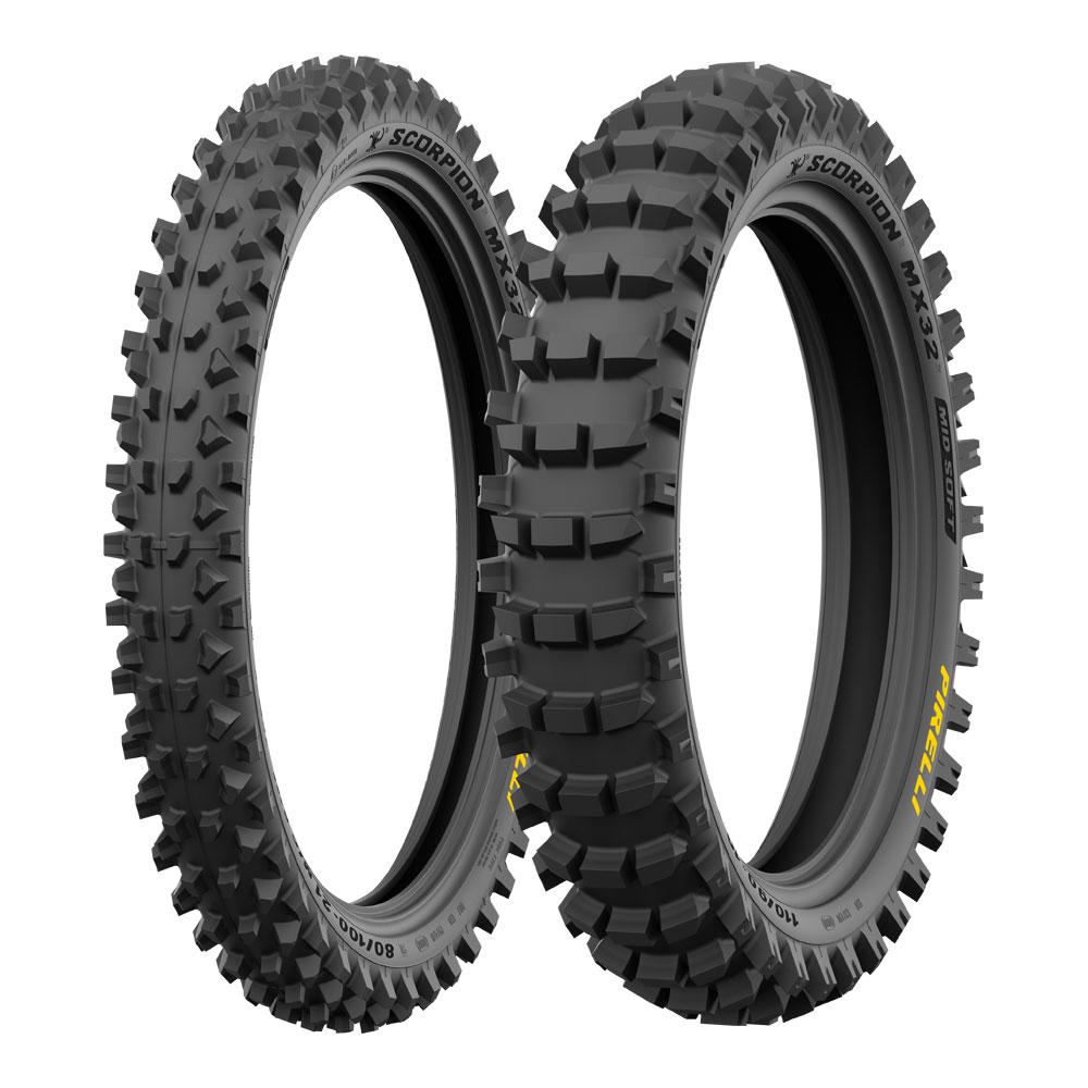 Pirelli Scorpion MX32 Mid Soft 2025 120/80-19 NHS 66M