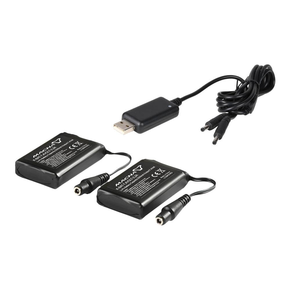 Macna 7, 4V 2.2A Dual Battery Kit