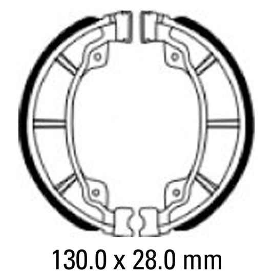 Ferodo Brake Shoe Set - FSB964