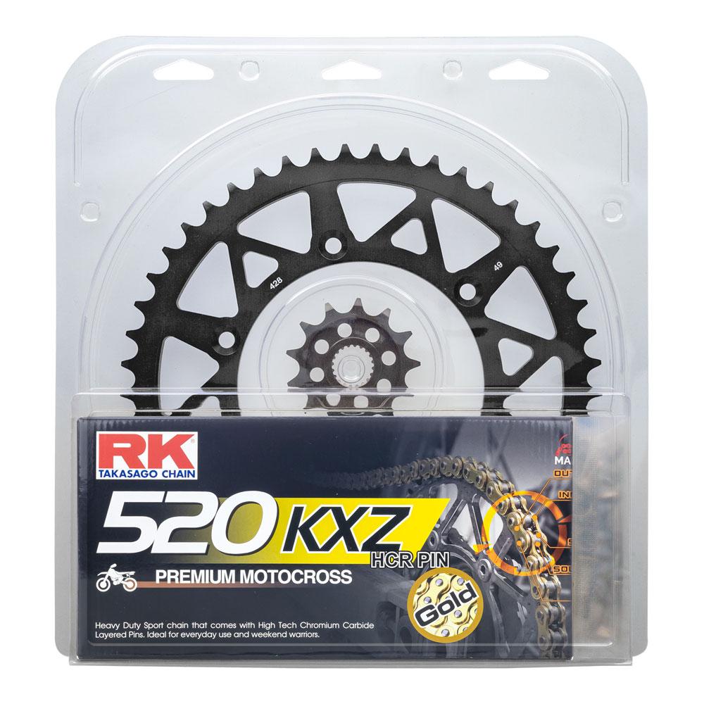 Lite Pack - RK Chain & Sprocket Kit Black 13/49 YZ450F 99-25