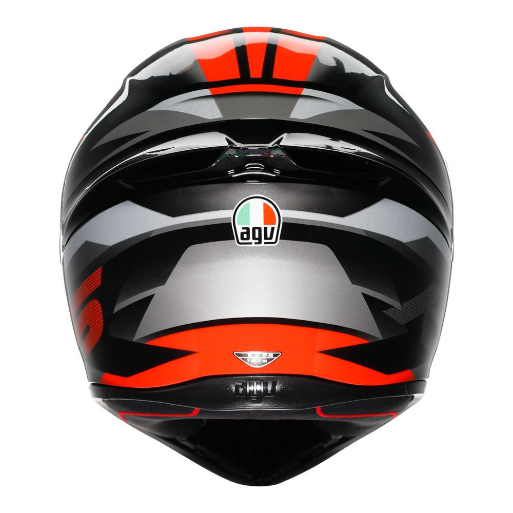 AGV K1 S - Fastlap Black/Grey/Red