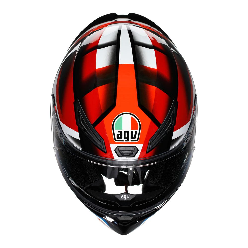 AGV K1 S - Fastlap Black/Red/Blue