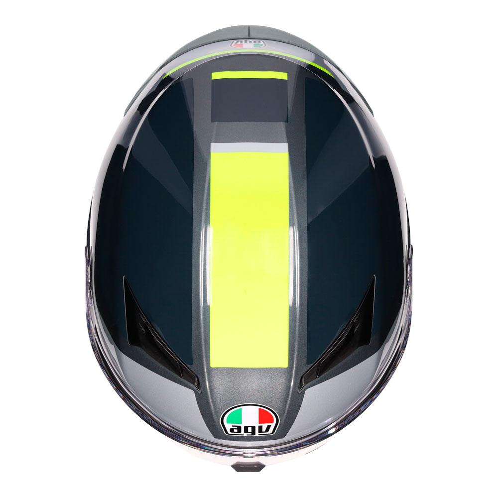 AGV K3 - Shade Grey/Yellow Fluro