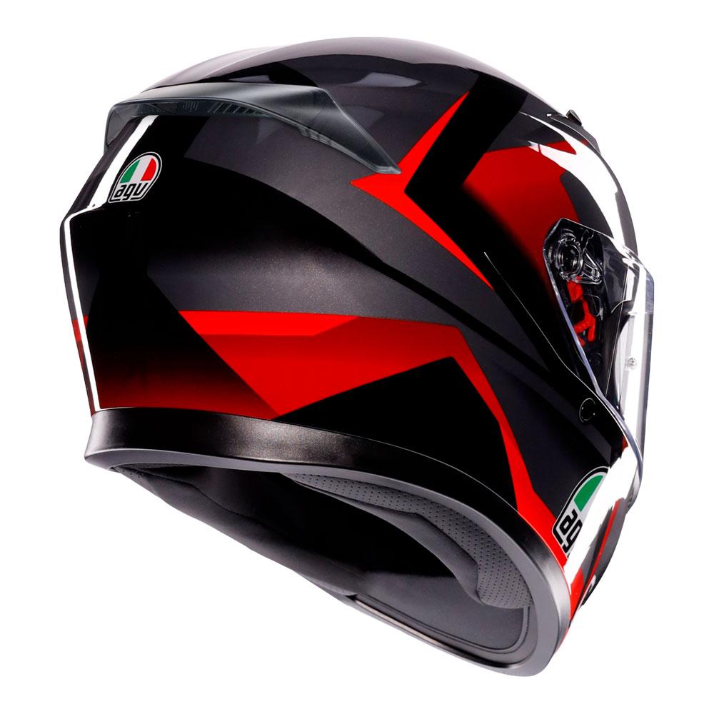 AGV K3 - Striga Matt Black/Grey/Red