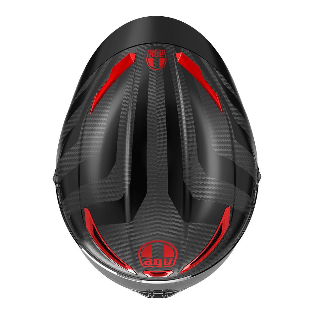 AGV PISTA GP RR - INTREPIDO MATT CARBON/BLACK/RED