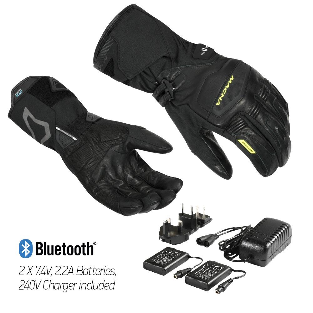 Macna E-Heated Azra RTX Gloves Battery Kit Black