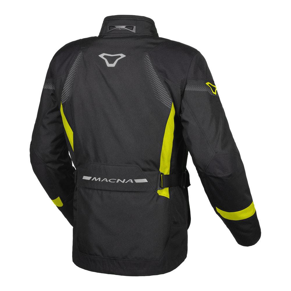Macna Rancher Jacket Black/Fluro/Yellow