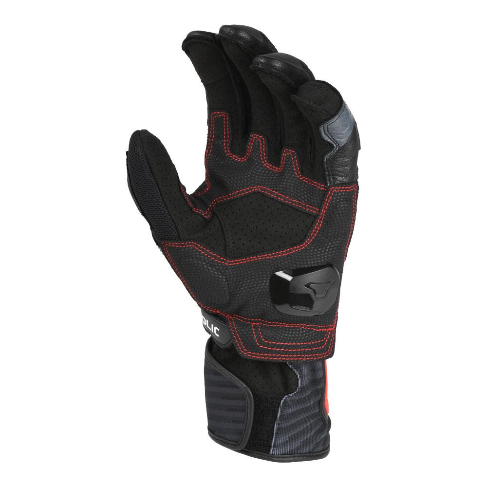 Macna Shellar Gloves Black/Red