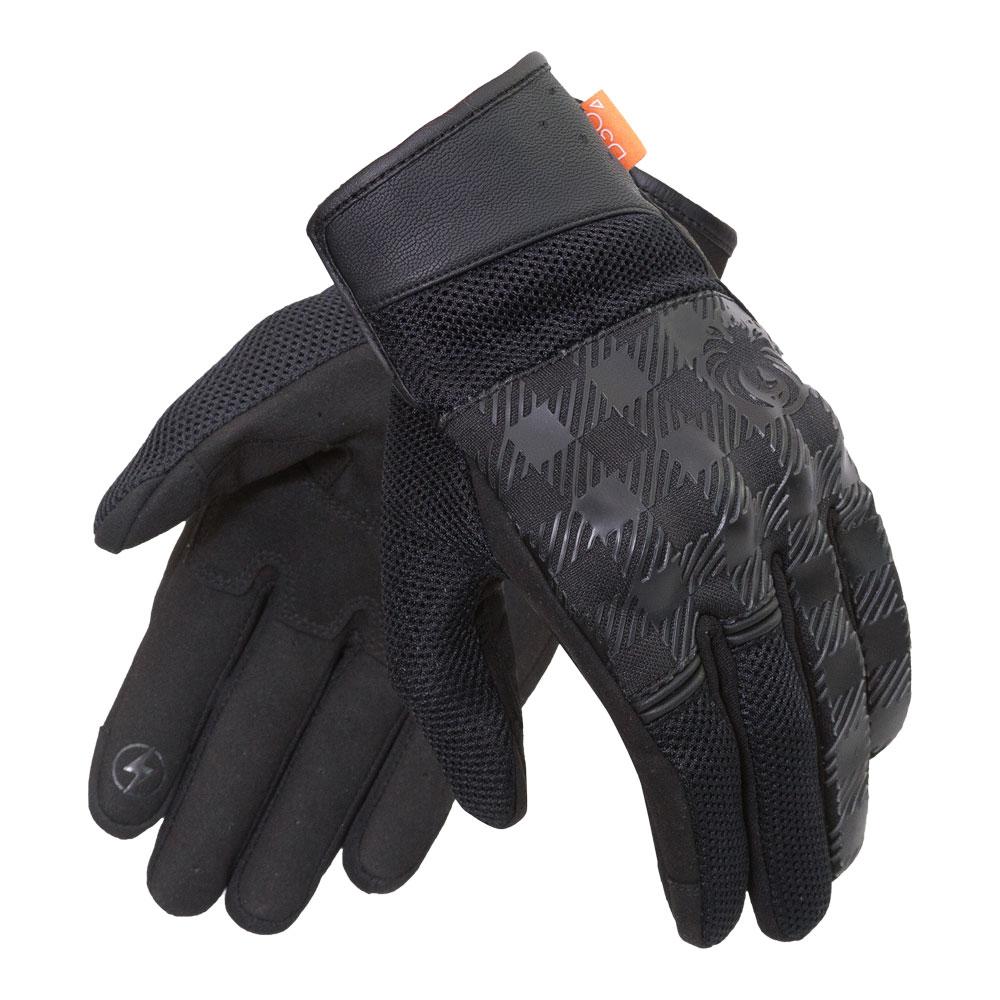 Merlin Barrett D30 Mesh Gloves Black