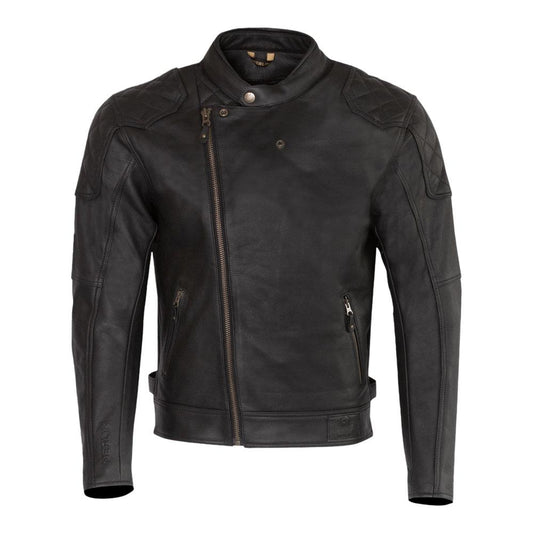 Merlin Chester Cafe D30 Leather Jacket Black
