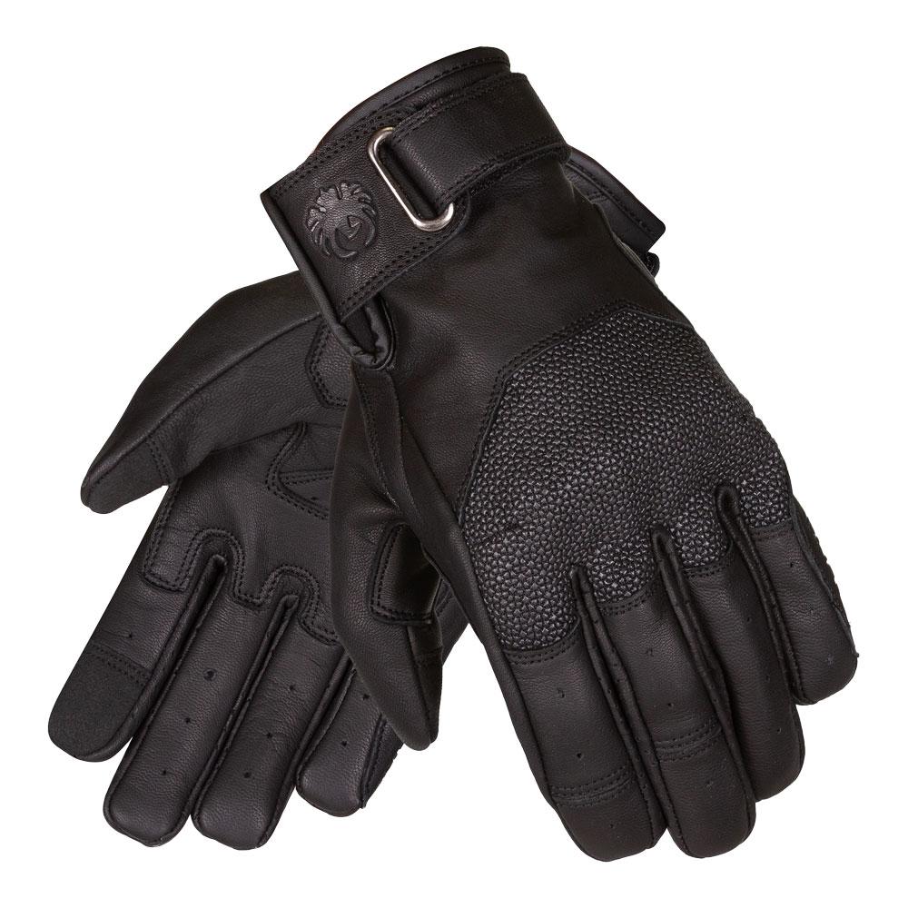 Merlin Valor D30 Leather Gloves Black