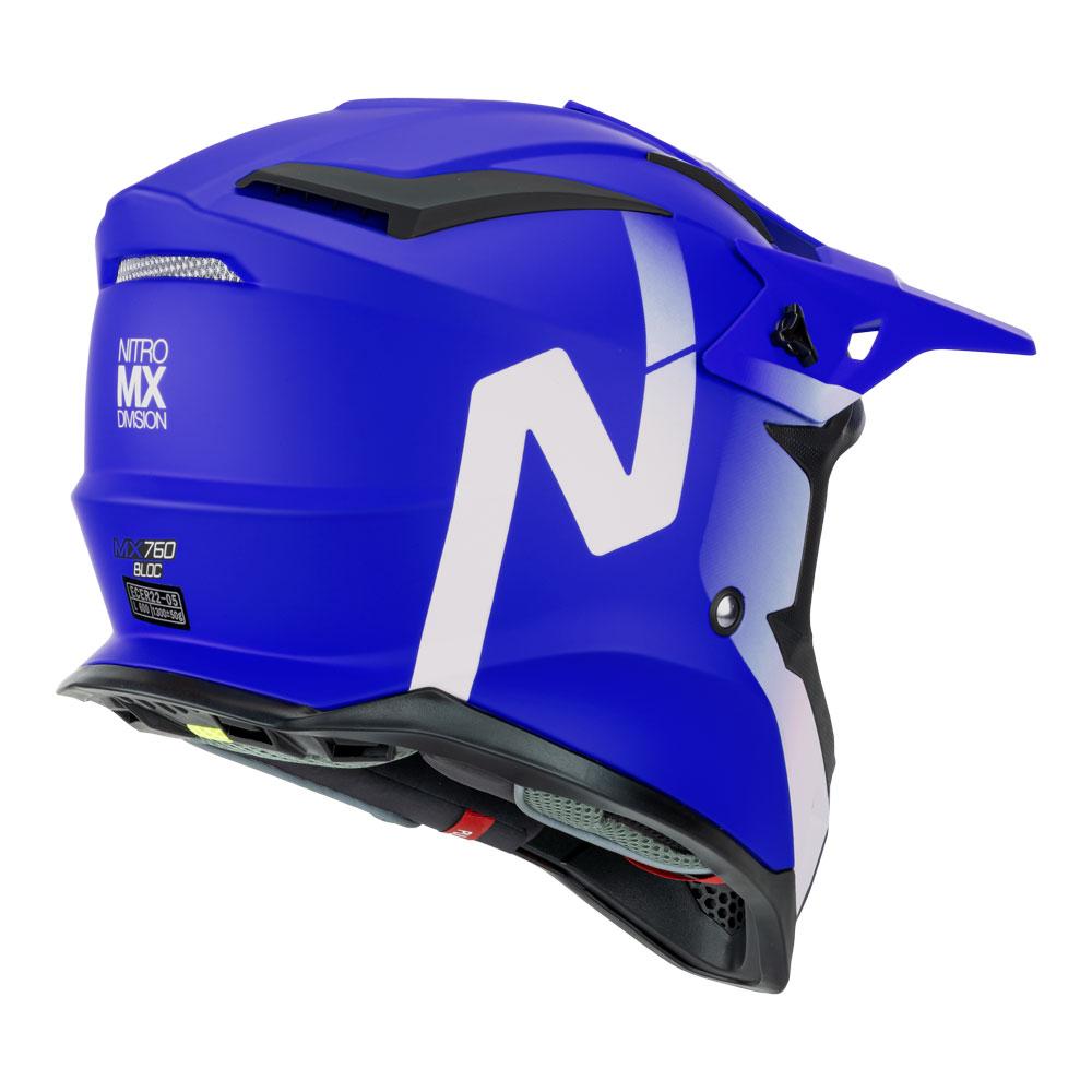Nitro MX760 Satin Blue/White