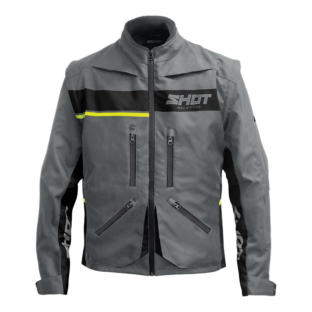 Shot Contact Assault 2.0 Jacket Grey/Neon Yellow