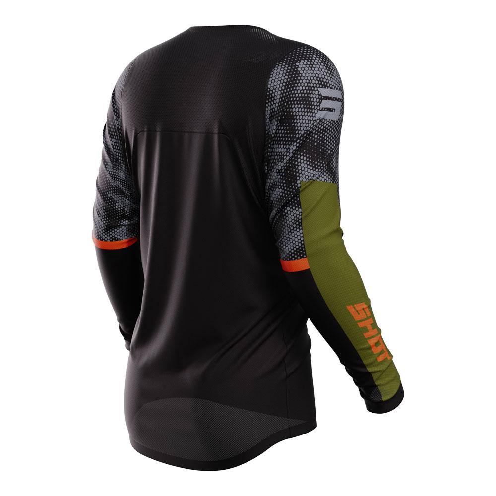 Shot Contact Patrol Jersey Black/Kaki