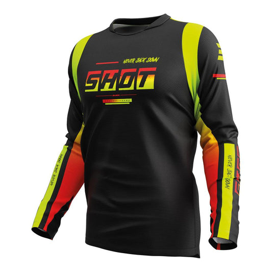 Shot Devo Block Jersey Neon Yellow