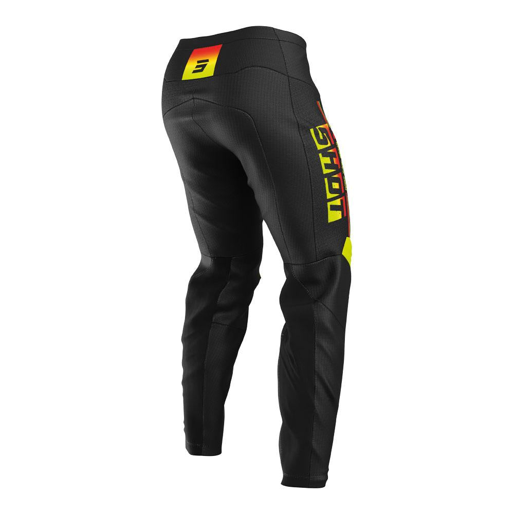 Shot Devo Block Pants Neon Yellow