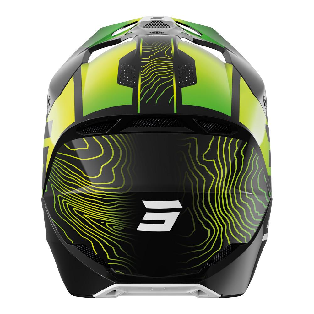 Shot Furious Kid Apex Helmet Neon Yellow Glossy