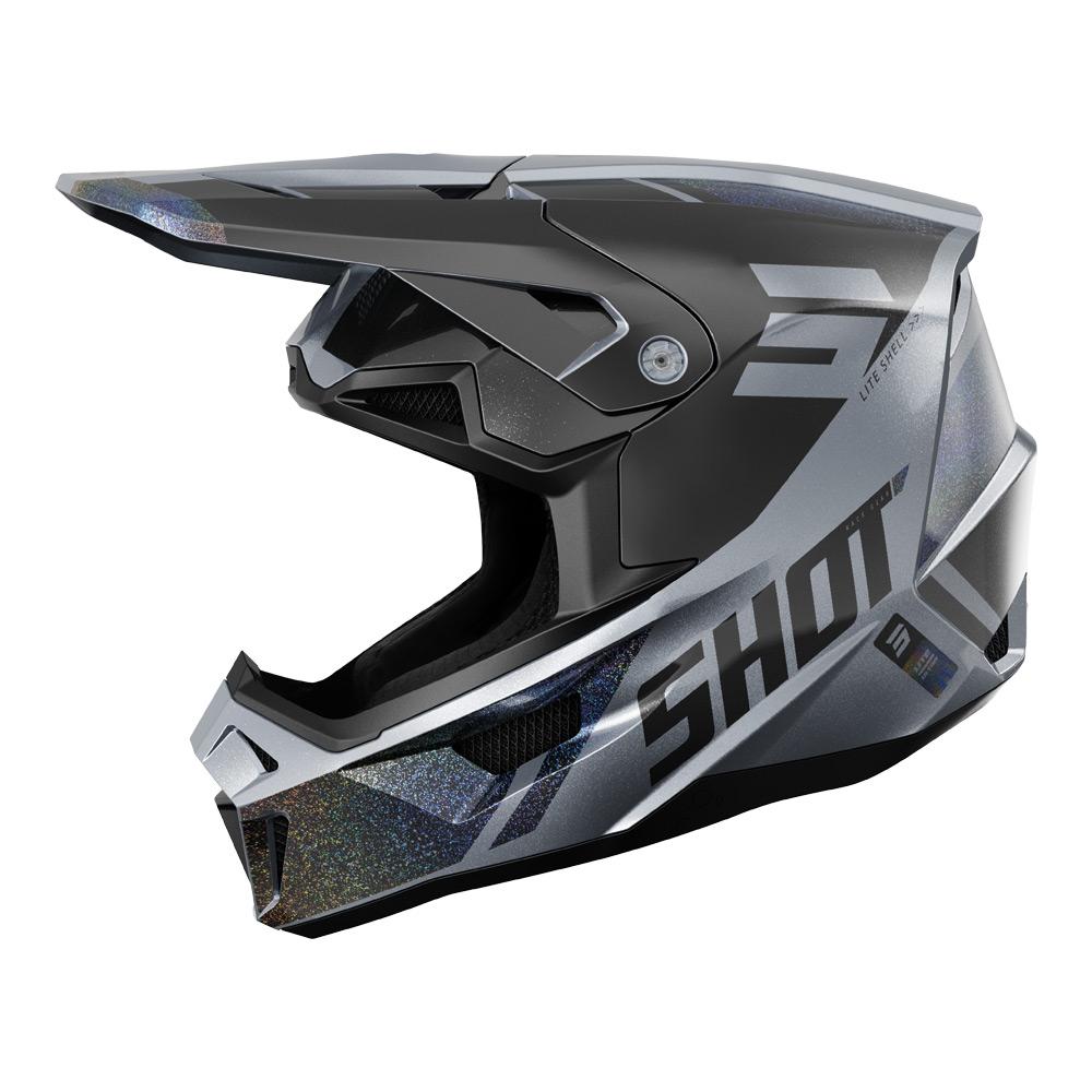 canberra motorcycle centre helmets Shot Lite Ultra Helmet Holographic Glitter Pearly – Tuggeranong CFB 27 Eastern Michigan Fly Racing Trekker Snow Helmet Electric Shield Color:Tropos