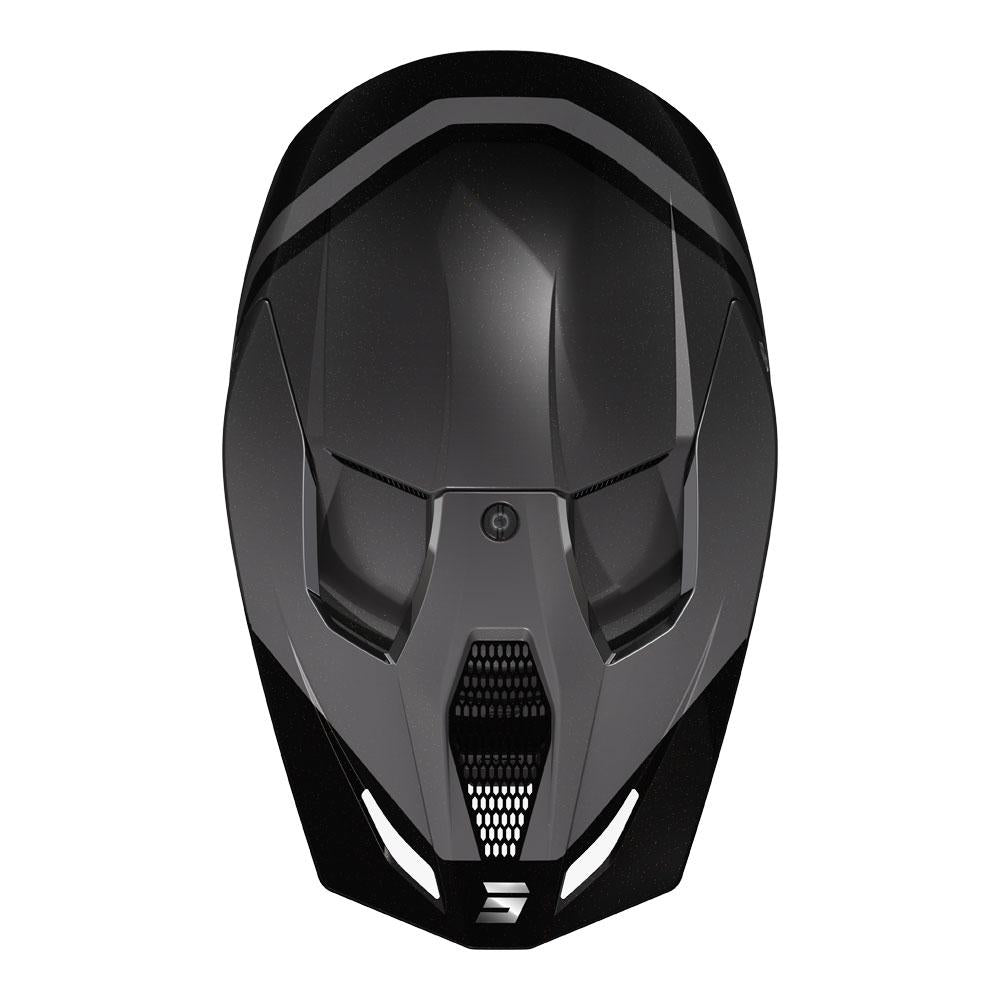 Shot Race Helmet Sky Grey Chrome