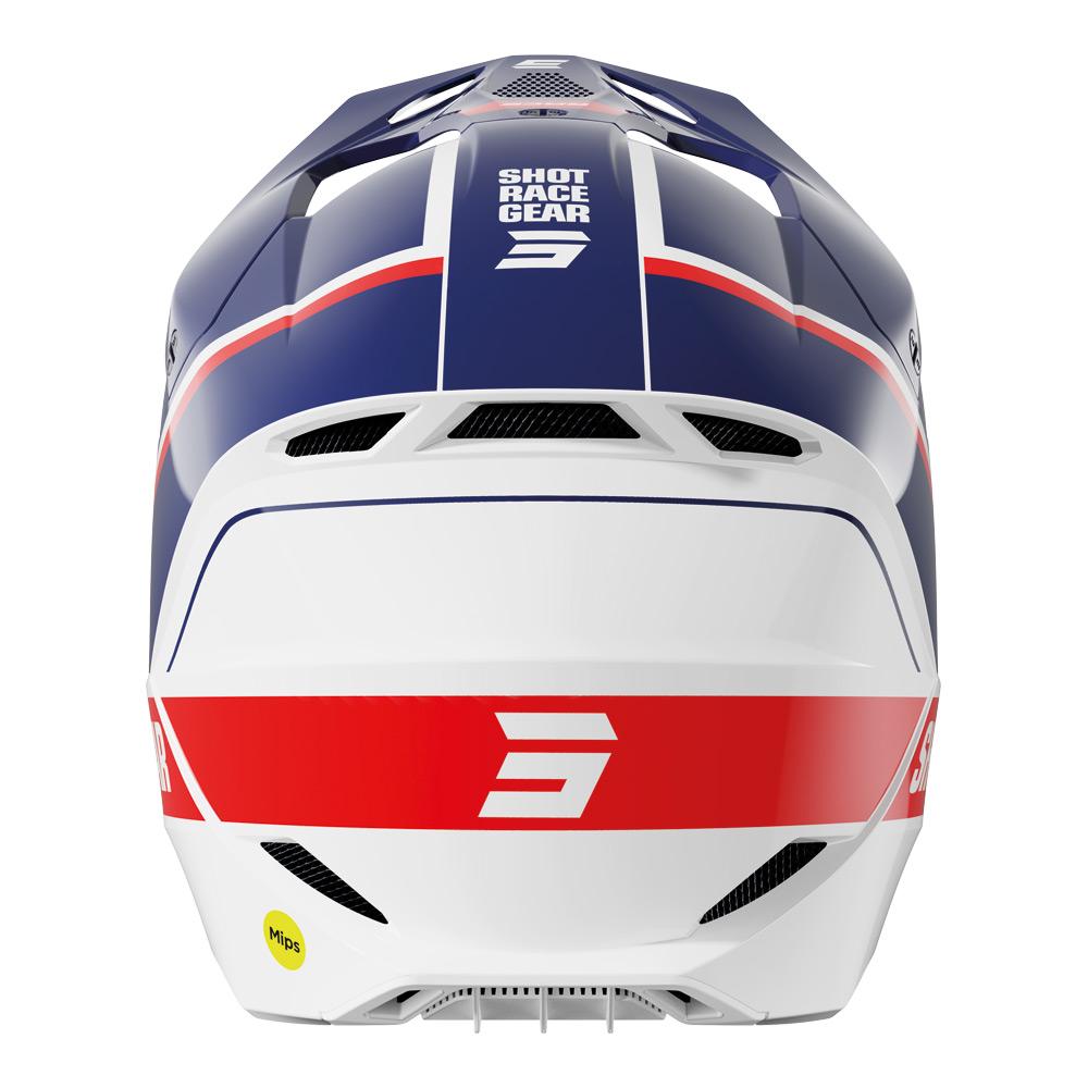 Shot Race Mythic Helmet Blue/Red Glossy