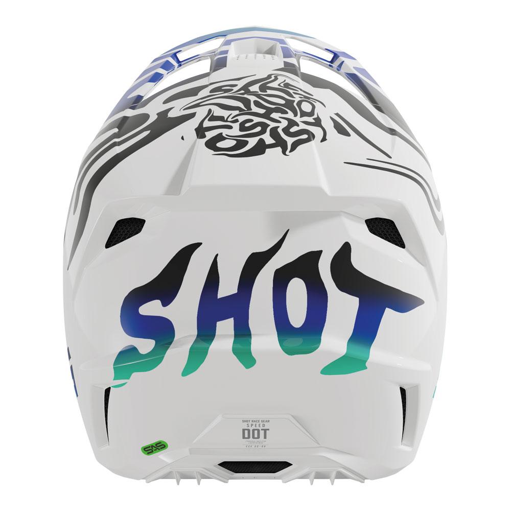 Shot Speed Ghost Helmet Blue Glossy
