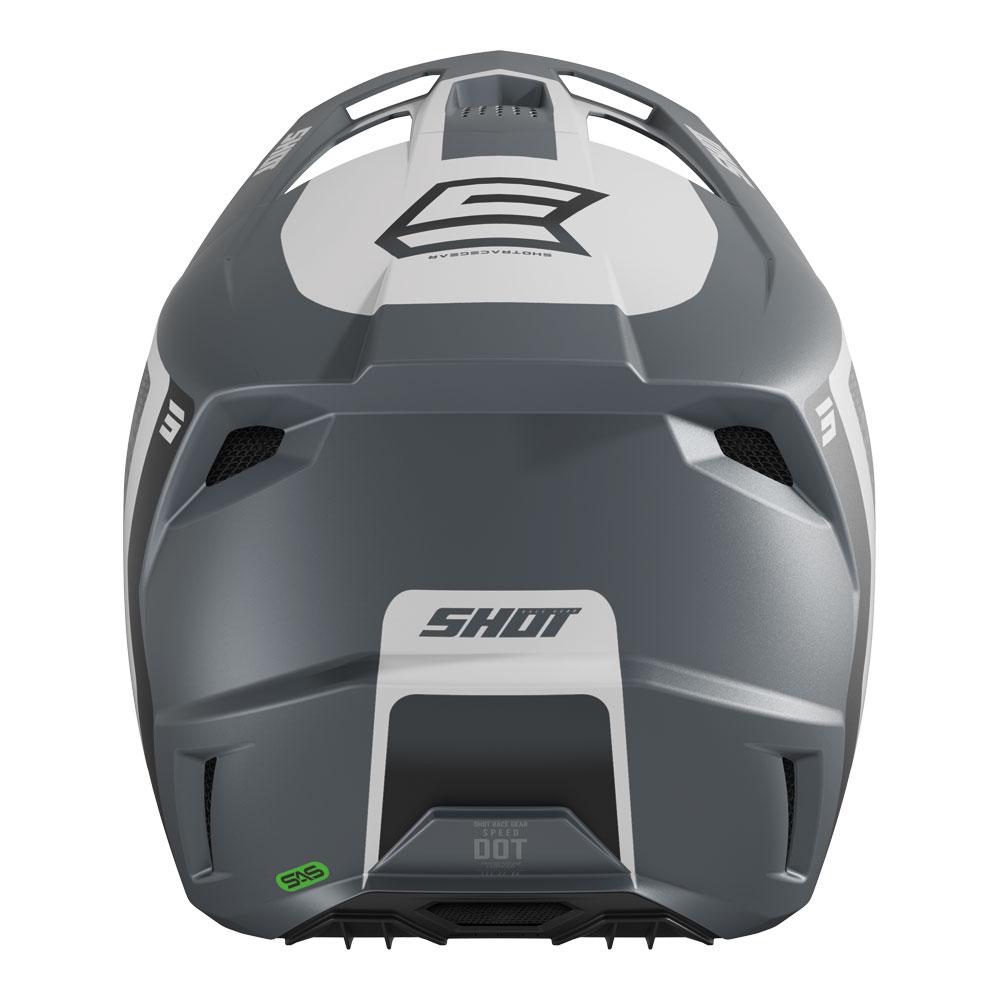 Shot Speed Hybrid Helmet Grey Matt
