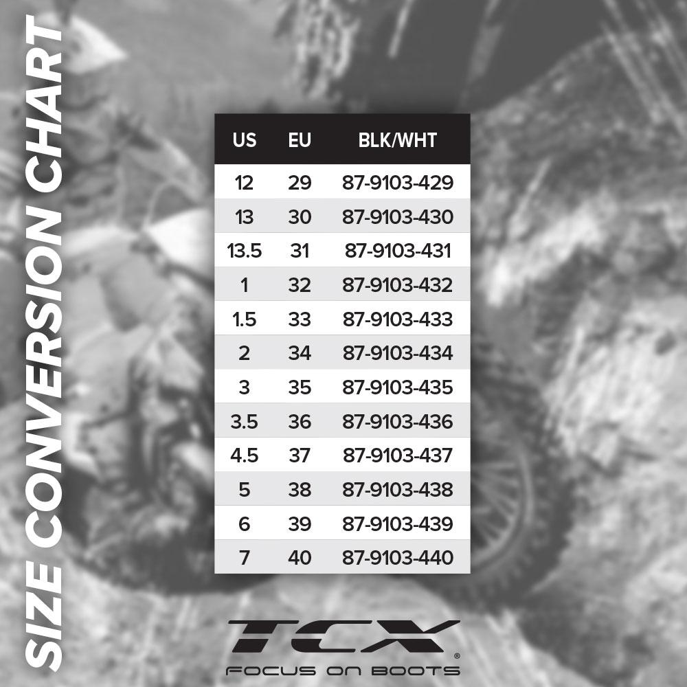 TCX Comp Kid Boots Black/White 2020