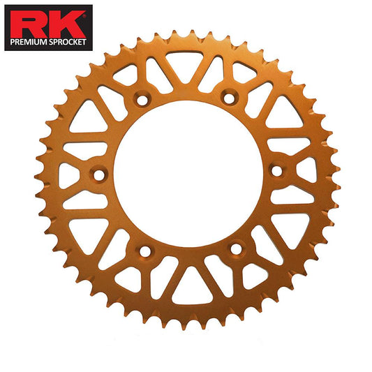 RK Alloy Racing Sprocket - 52T 520P - Orange